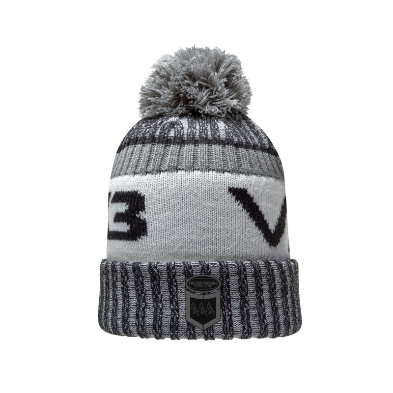 Frederiksberg Rugby Club Blackout Fleece-Lined Bobble Hat