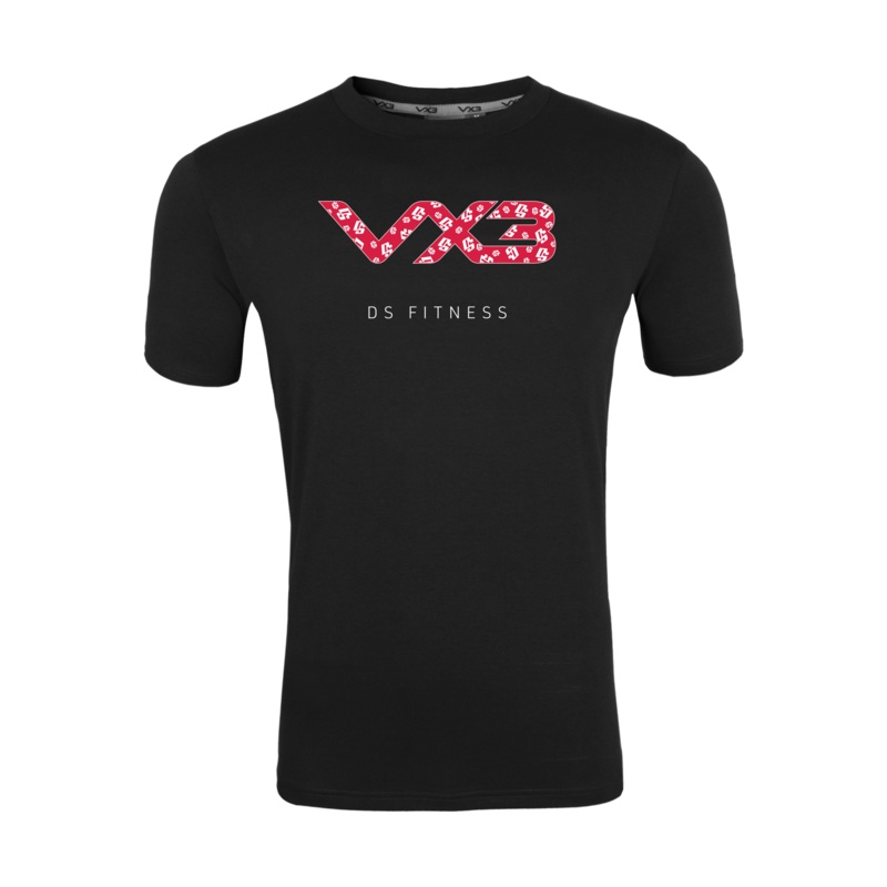 DS Fitness Black Womens Invicta Club Tee