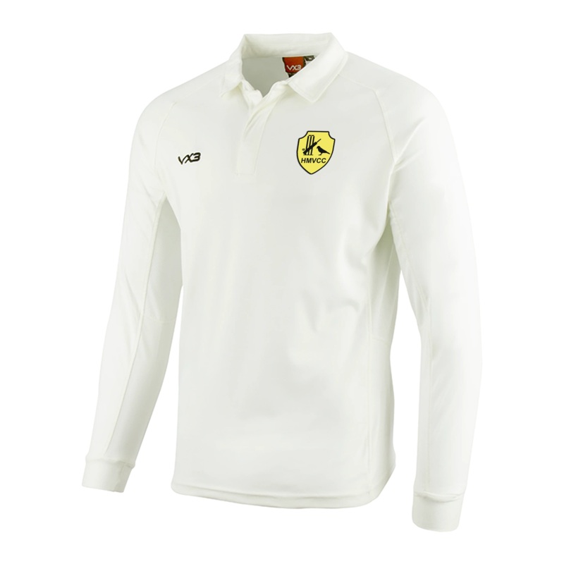 Heaton Mersey Village Cricket Club Long Sleeve Shirt