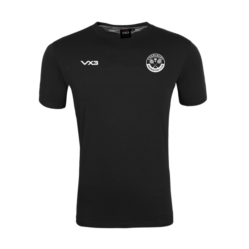 Charlbury Badminton Club Black Womens Invicta Club Tee
