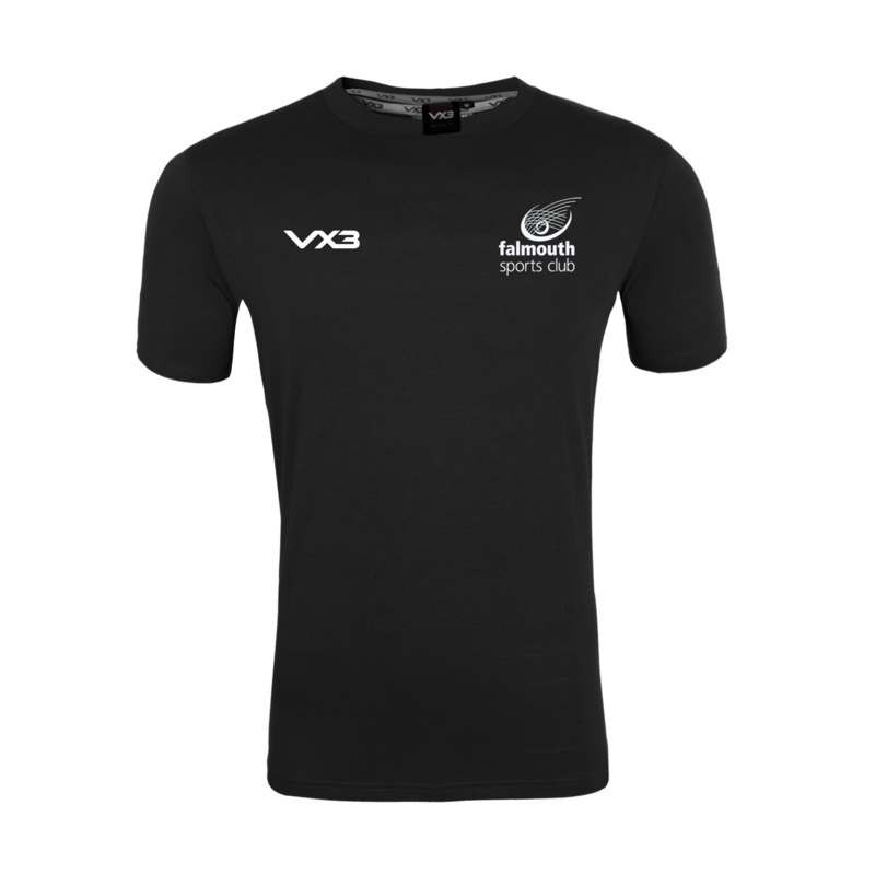Falmouth Sports Club Black Womens Invicta Club Tee