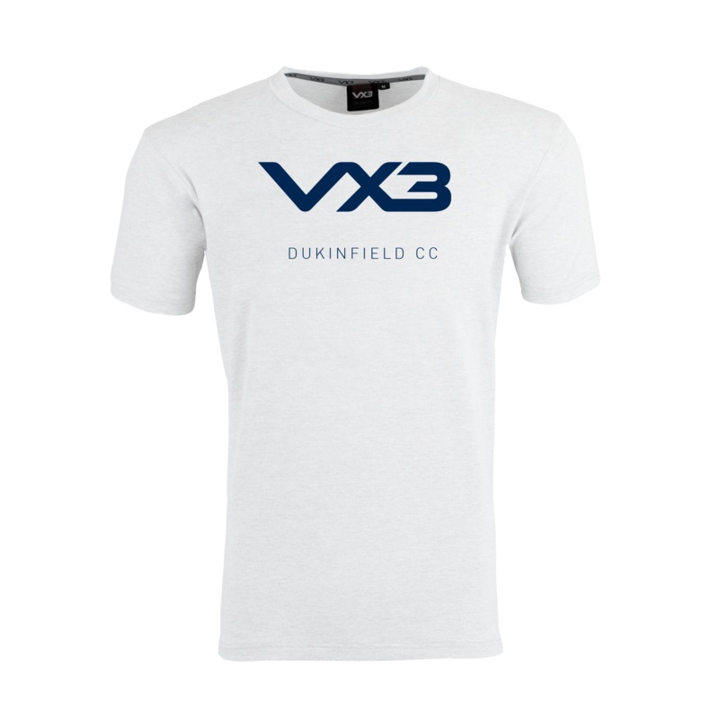 Dukinfield Cricket Club White Invicta Club Tee