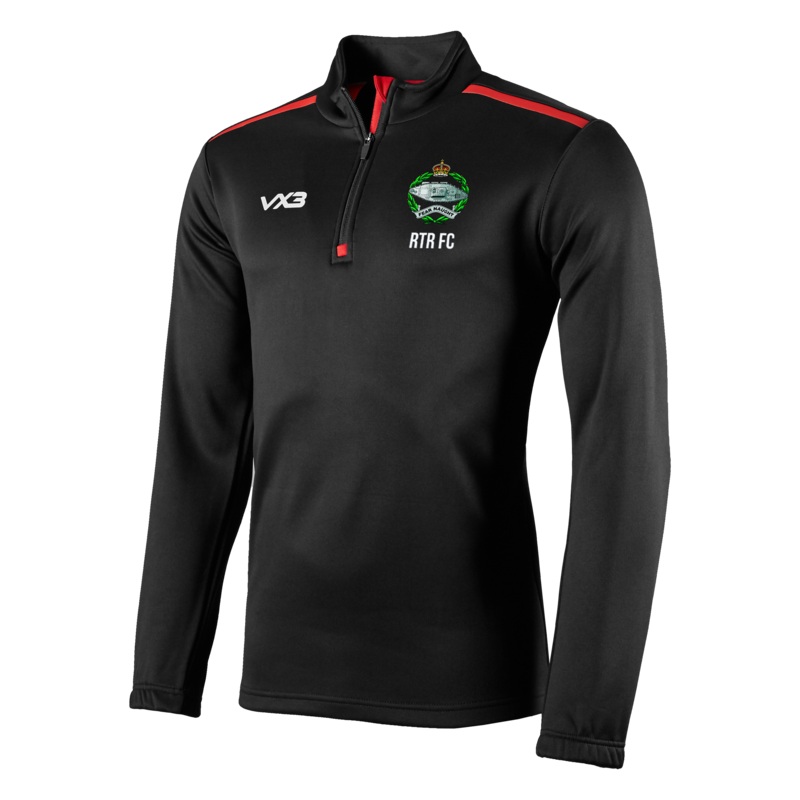 Royal Tank Regiment FC Fortis Quarter Zip Sweat