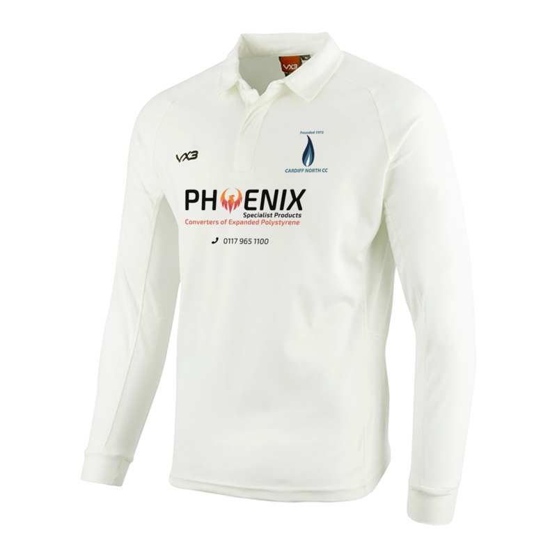 Cardiff North CC Youth Long Sleeve Shirt