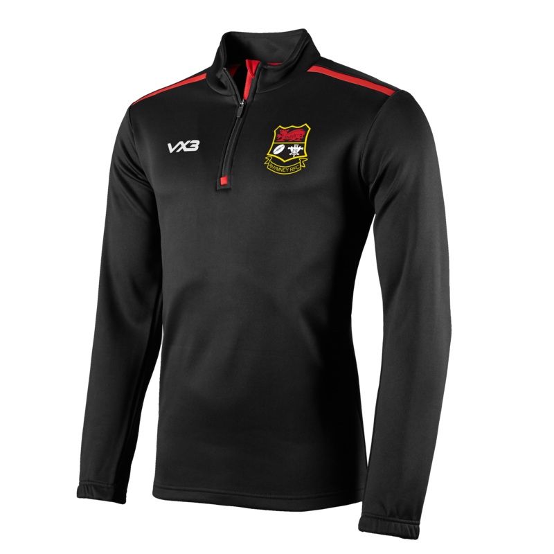 Rhymney RFC Fortis Youth Quarter Zip Sweat