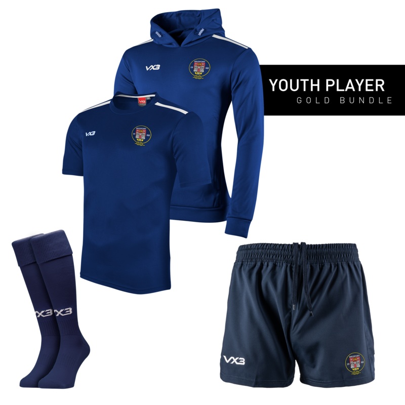 Bridport RFC Youth Player Gold Bundle