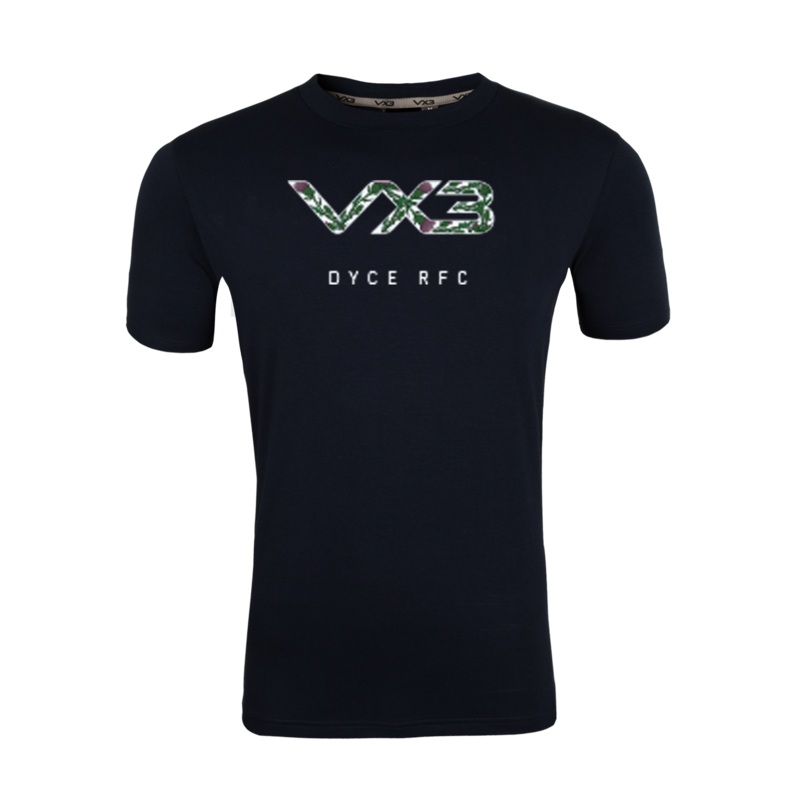 Dyce RFC Navy Invicta Club Tee
