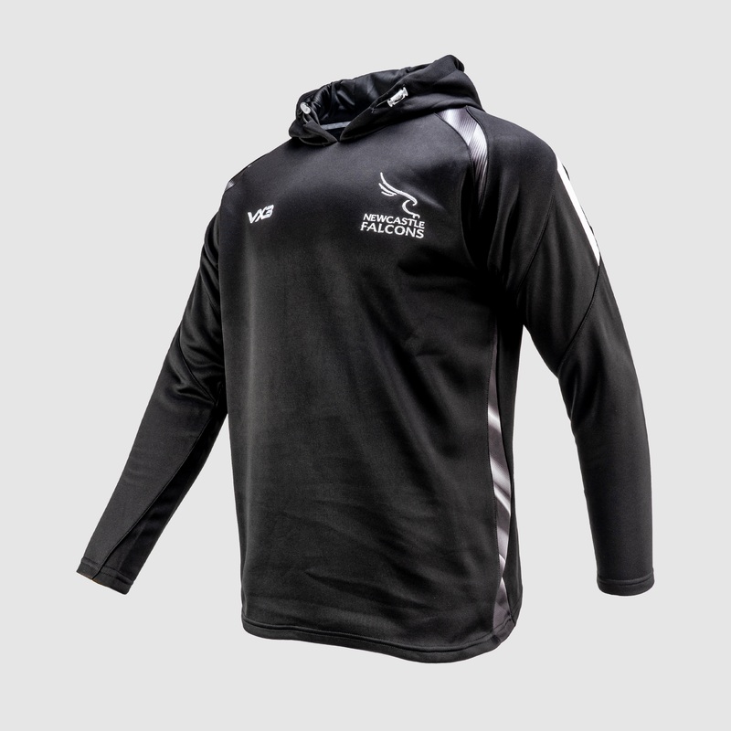 Newcastle Falcons 24/25 Training Hoodie -Black
