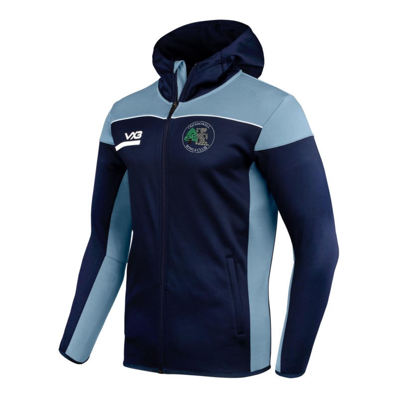 Crickhowell Bowls Club Opus Zoodie - Navy Sky