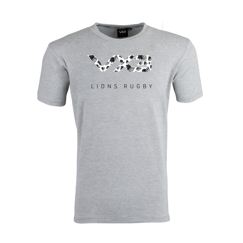 Deal & Betteshanger Rugby Marl Grey/Black Badge Invicta Tee