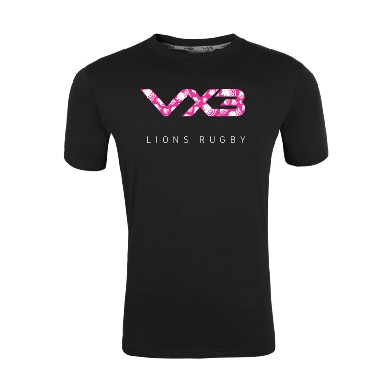 Deal & Betteshanger Rugby Youth Black/Pink Badge Invicta Tee