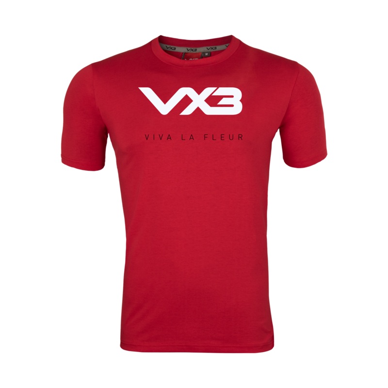 Fleur De Lys FC Red Womens Invicta Tee