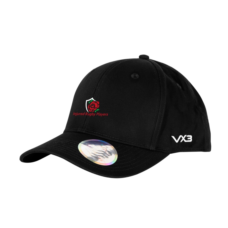 Injured Rugby Players Black Classic Cap
