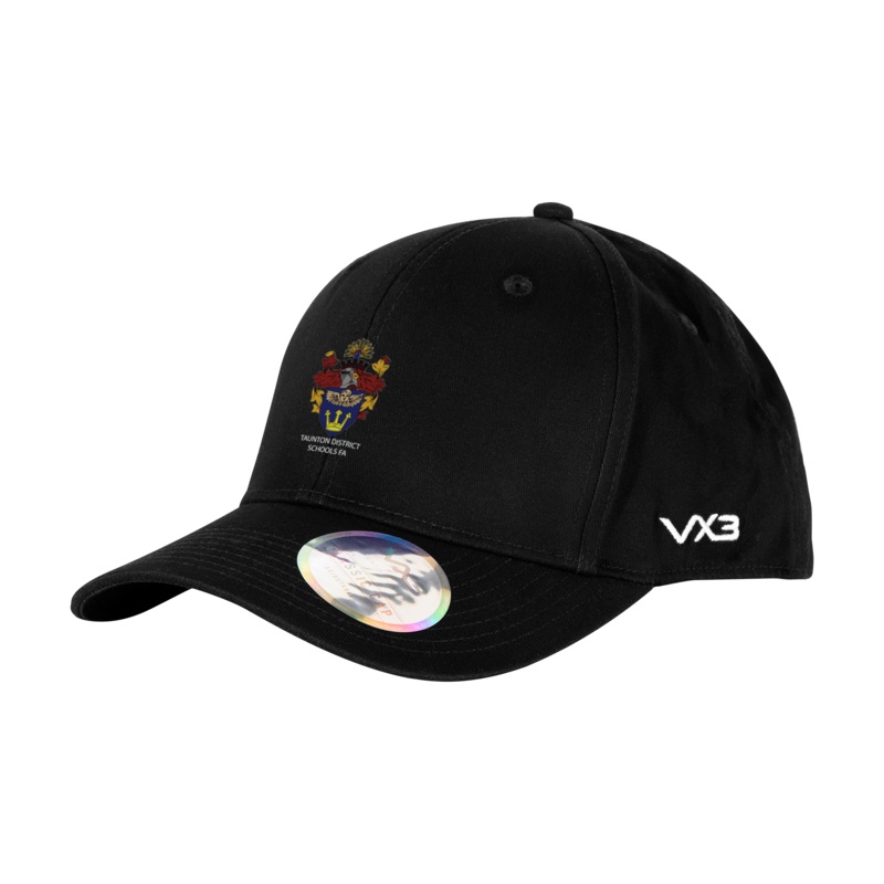 Taunton District Schools FA Black Classic Cap