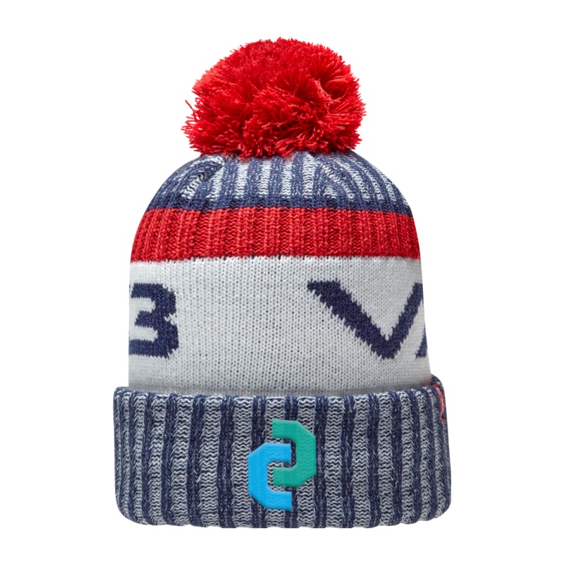 Dawlish College Marl Bobble Hat