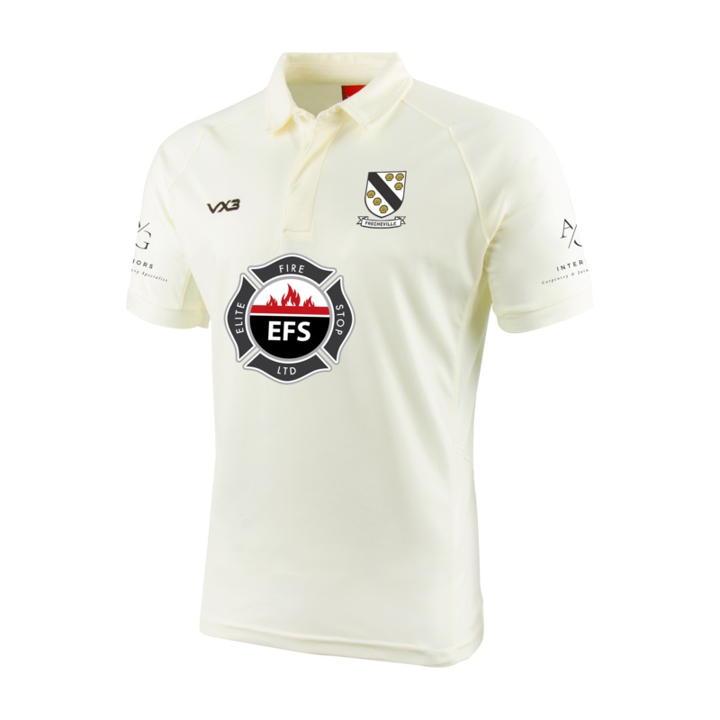 Frecheville CC Cricket Whites Short Sleeve Shirt