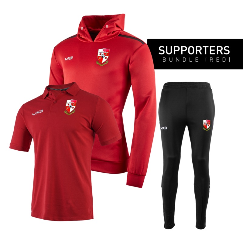 Godrergraig Athletic AFC - Supporters Bundle (Red)